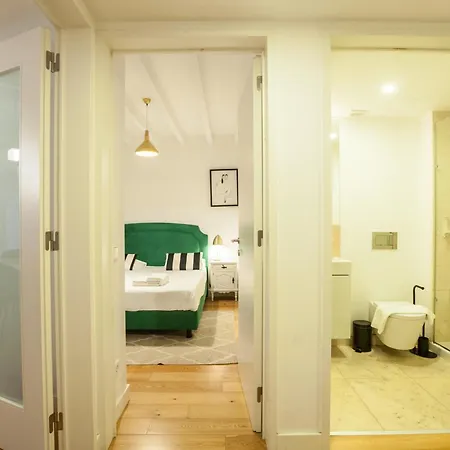Lägenhet Flh Intendente Chic With Rooftop Pool Lisboa